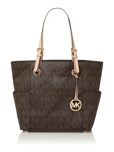 michael kors jet set monogram|michael kors jet set.